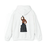 A person working hard to better his/herself - Heavy Blend™ Self-Made Hoodie - Man #9 - Breakthrough Collection
