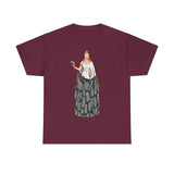 A person working hard to better his/herself - Heavy Cotton Self-Made T-shirt - Woman #11