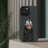 A person working hard to better his/herself - MagSafe Tough Case - self-made woman #1 - Breakthrough Collection