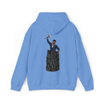 A person working hard to better his/herself - Heavy Blend™ Self-Made Hoodie - Man #1 - Breakthrough Collection