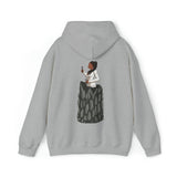 A person working hard to better his/herself - Heavy Blend™ Self-Made Hoodie - woman #4 - Breakthrough Collection