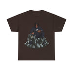 A person working hard to better his/herself - Heavy Cotton Self-Made T-shirt - Self-Made Man #13 - Breakthrough Collection