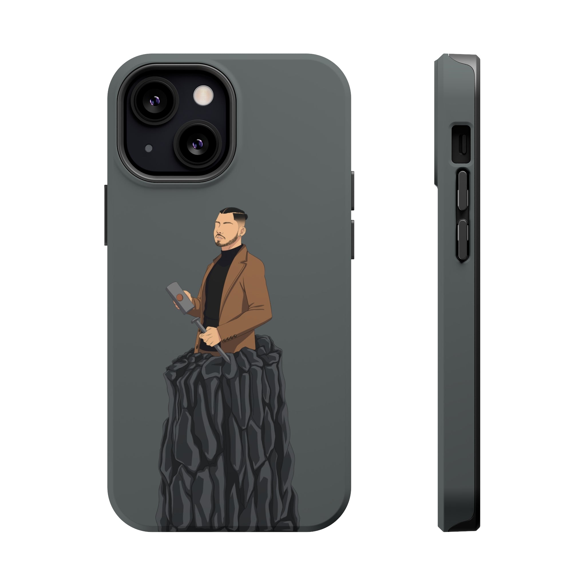 A person working hard to better his/herself - MagSafe Tough Case - Man #14 - Breakthrough Collection