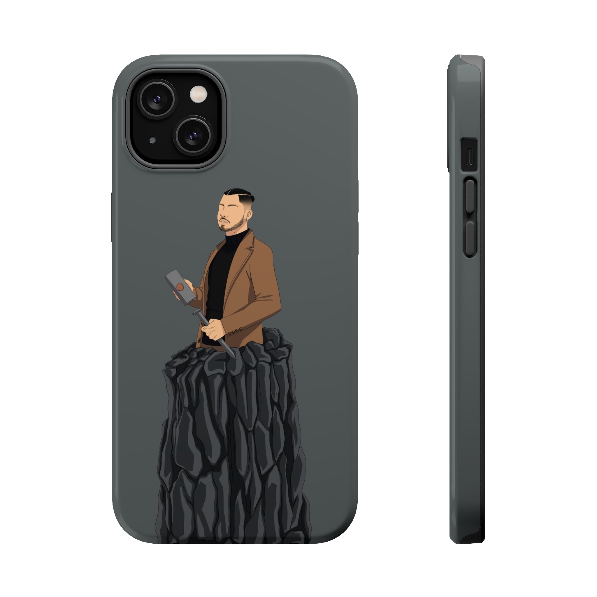 A person working hard to better his/herself - MagSafe Tough Case - Man #14 - Breakthrough Collection