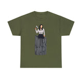 A person working hard to better his/herself - Heavy Cotton Self-Made T-shirt - Woman #14