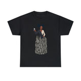 A person working hard to better his/herself - Heavy Cotton Self-Made T-shirt - self-made woman #10 - Breakthrough Collection