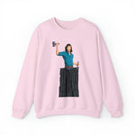 A person working hard to better his/herself - Self-Made Sweatshirt Heavy Blend™ Crewneck - Man #10 - Breakthrough Collection