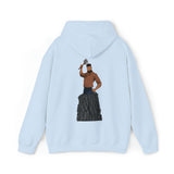 A person working hard to better his/herself - Heavy Blend™ Self-Made Hoodie - Man #9 - Breakthrough Collection