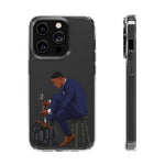 A person working hard to better his/herself - Clear Case - Self-Made Man #11 - Breakthrough Collection
