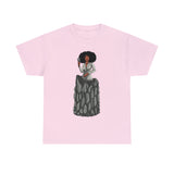 A person working hard to better his/herself - Heavy Cotton Self-Made T-shirt - self-made woman #6 - Breakthrough Collection