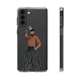 A person working hard to better his/herself - Clear Case - Self-Made Man #9 - Breakthrough Collection