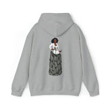 A person working hard to better his/herself - Heavy Blend™ Self-Made Hoodie - Woman #12