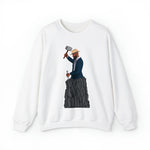 A person working hard to better his/herself - Self-Made Sweatshirt Heavy Blend™ Crewneck - Man #7 - Breakthrough Collection