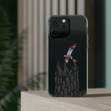 A person working hard to better his/herself - Clear Case - Self-Made Man #4 - Breakthrough Collection