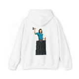 A person working hard to better his/herself - Heavy Blend™ Self-Made Hoodie - Man #10