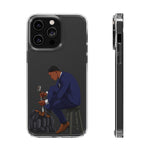A person working hard to better his/herself - Clear Case - Self-Made Man #11 - Breakthrough Collection