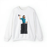 A person working hard to better his/herself - Self-Made Sweatshirt Heavy Blend™ Crewneck - Man #10 - Breakthrough Collection