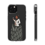 A person working hard to better his/herself - Clear Case - Self-Made Woman #4 - Breakthrough Collection