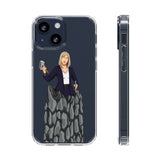A person working hard to better his/herself - Clear Case - Self-Made Woman #3 - Breakthrough Collection