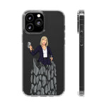 A person working hard to better his/herself - Clear Case - Self-Made Woman #3 - Breakthrough Collection