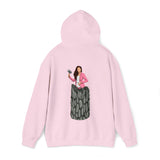A person working hard to better his/herself - Heavy Blend™ Self-Made Hoodie - woman #13