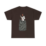 A person working hard to better his/herself - Heavy Cotton Self-Made T-shirt - self-made woman #4 - Breakthrough Collection