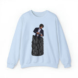 A person working hard to better his/herself - Self-Made Sweatshirt Heavy Blend™ Crewneck - Man #4 - Breakthrough Collection