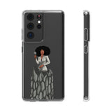 A person working hard to better his/herself - Clear Case - Self-Made Woman #8 - Breakthrough Collection