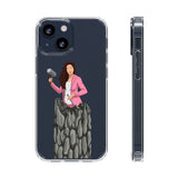 A person working hard to better his/herself - Clear Case - Self-Made Woman #13 - Breakthrough Collection