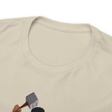 A person working hard to better his/herself - Heavy Cotton Self-Made T-shirt - Self-Made Man #9 - Breakthrough Collection