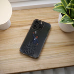 A person working hard to better his/herself - Clear Case - Self-Made Man #1 - Breakthrough Collection