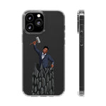A person working hard to better his/herself - Clear Case - Self-Made Man #1 - Breakthrough Collection