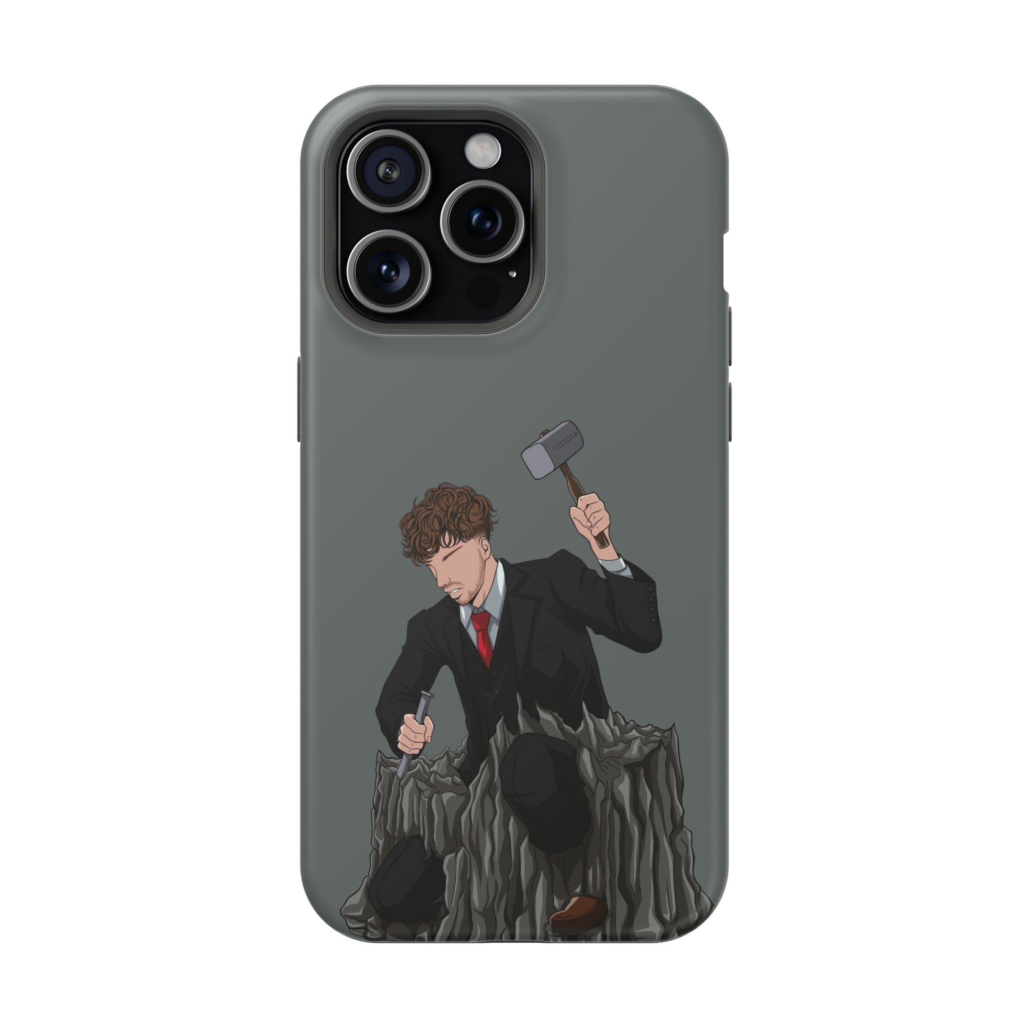 A person working hard to better his/herself - MagSafe Tough Case - Man #17 - Breakthrough Collection