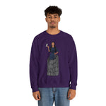 A person working hard to better his/herself - Self-Made Sweatshirt Heavy Blend™ Crewneck - woman #9 - Breakthrough Collection
