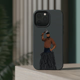 A person working hard to better his/herself - MagSafe Tough Case - Self-Made Man #9 - Breakthrough Collection