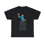 A person working hard to better his/herself - Heavy Cotton Self-Made T-shirt - Self-Made Man #10 - Breakthrough Collection