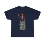A person working hard to better his/herself - Heavy Cotton Self-Made T-shirt - Woman #15