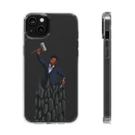 A person working hard to better his/herself - Clear Case - Self-Made Man #1 - Breakthrough Collection