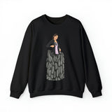 A person working hard to better his/herself - Self-Made Sweatshirt Heavy Blend™ Crewneck - woman #8 - Breakthrough Collection