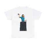 A person working hard to better his/herself - Heavy Cotton Self-Made T-shirt - Self-Made Man #10 - Breakthrough Collection
