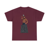 A person working hard to better his/herself - Heavy Cotton Self-Made T-shirt - Self-Made Man #9 - Breakthrough Collection