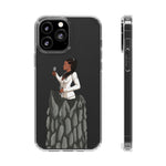 A person working hard to better his/herself - Clear Case - Self-Made Woman #4 - Breakthrough Collection