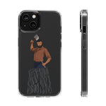 A person working hard to better his/herself - Clear Case - Self-Made Man #9 - Breakthrough Collection