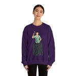 A person working hard to better his/herself - Heavy Blend™ Crewneck Sweatshirt - Man #15 - Breakthrough Collection