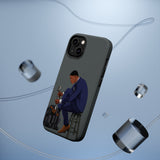 A person working hard to better his/herself - MagSafe Tough Case - Self-Made Man #11 - Breakthrough Collection