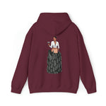 A person working hard to better his/herself - Heavy Blend™ Self-Made Hoodie - woman #1 - Breakthrough Collection