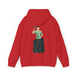 A person working hard to better his/herself - Heavy Blend™ Self-Made Hoodie - Man #15