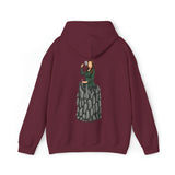 A person working hard to better his/herself - Heavy Blend™ Self-Made Hoodie - woman #5 - Breakthrough Collection