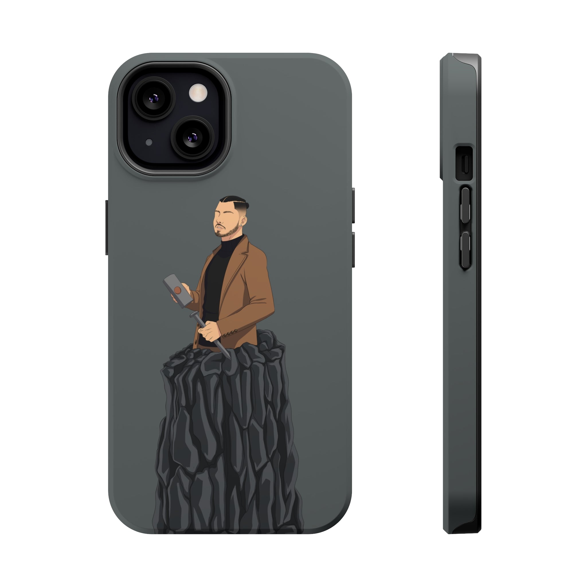A person working hard to better his/herself - MagSafe Tough Case - Man #14 - Breakthrough Collection