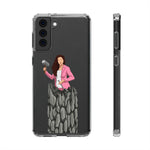 A person working hard to better his/herself - Clear Case - Self-Made Woman #13 - Breakthrough Collection